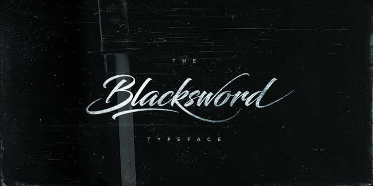 Blacksword Font Free