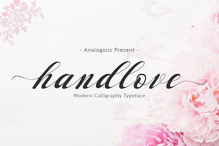 Handlove Script Font
