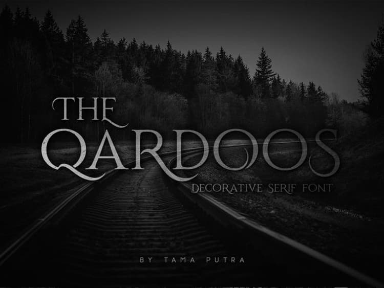 Qardoos Typeface