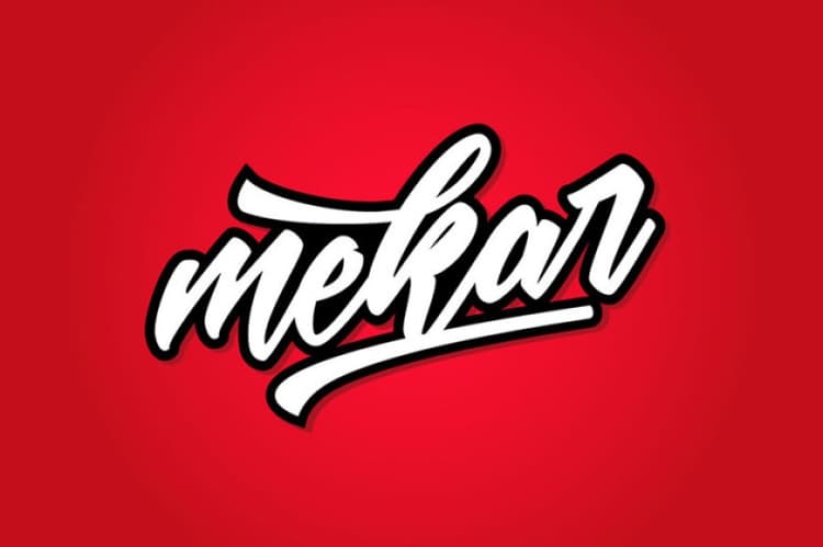 Mekar Script Font