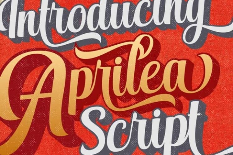 Aprilea Script Font