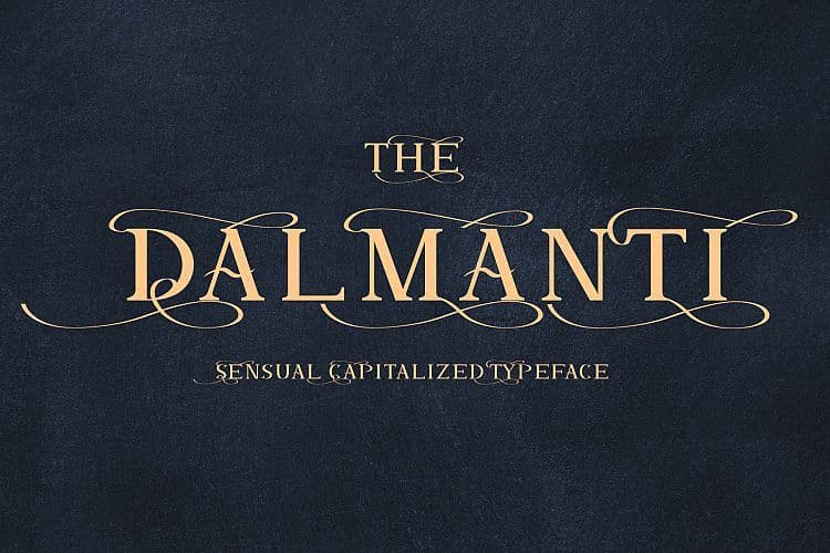 Dalmanti Typeface