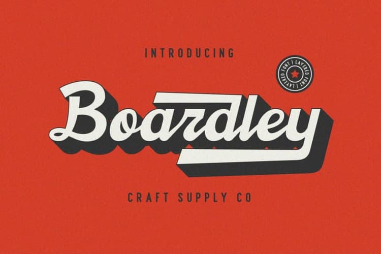 Boardley Font