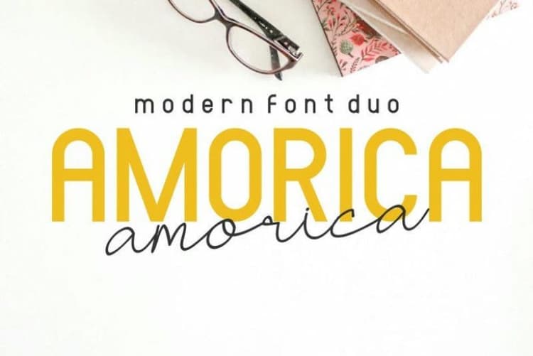 AMORICA Font Duo