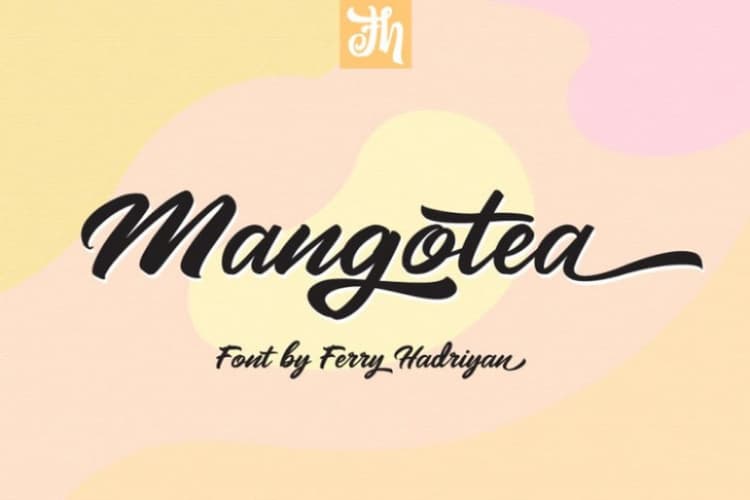 Mangotea Script Font