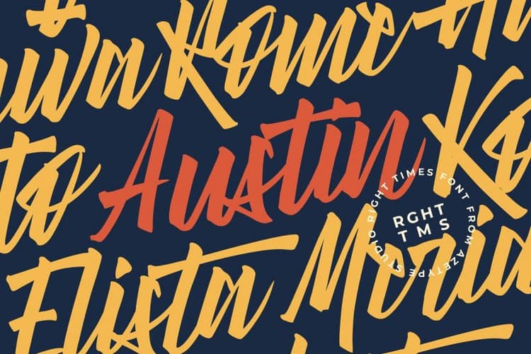Right Times Brush Font
