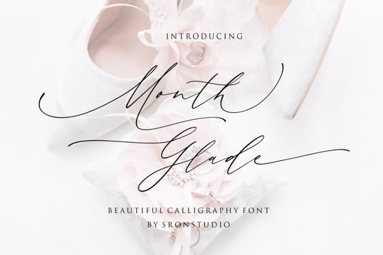 Month Glade Handwritten Font