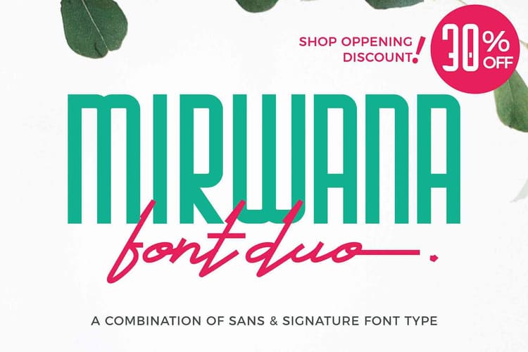 Mirwana Font Family