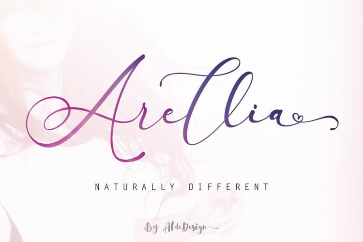 Arellia Script Font