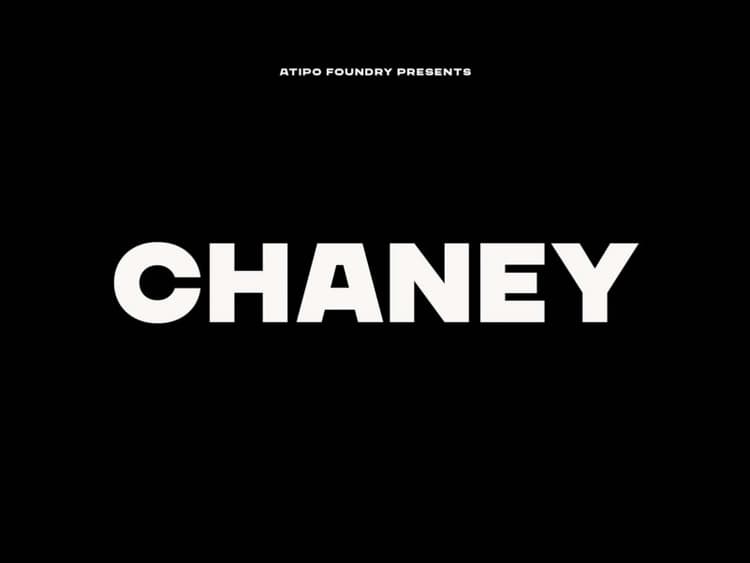 Chaney Font Family