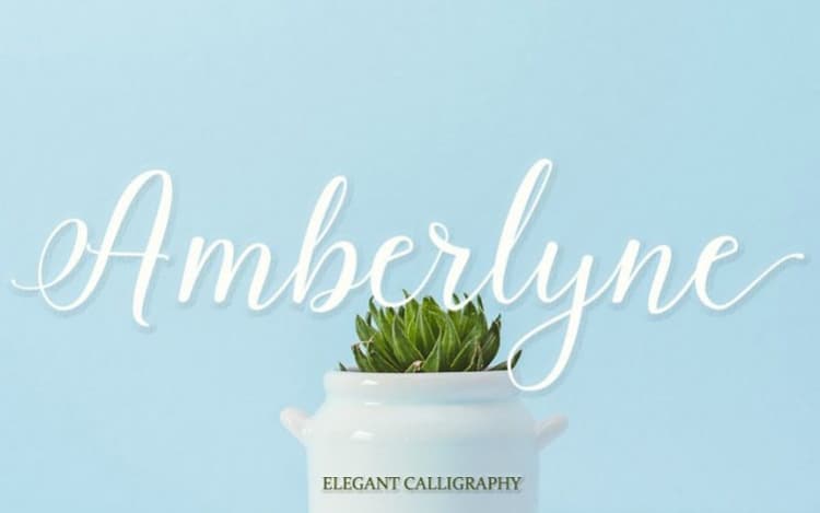 Amberlyn Script Font