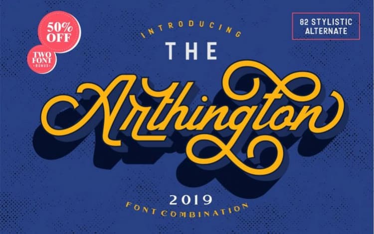 Arthington Combination Font