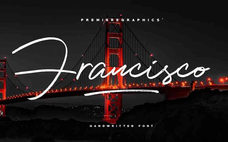 Francisco Script Font