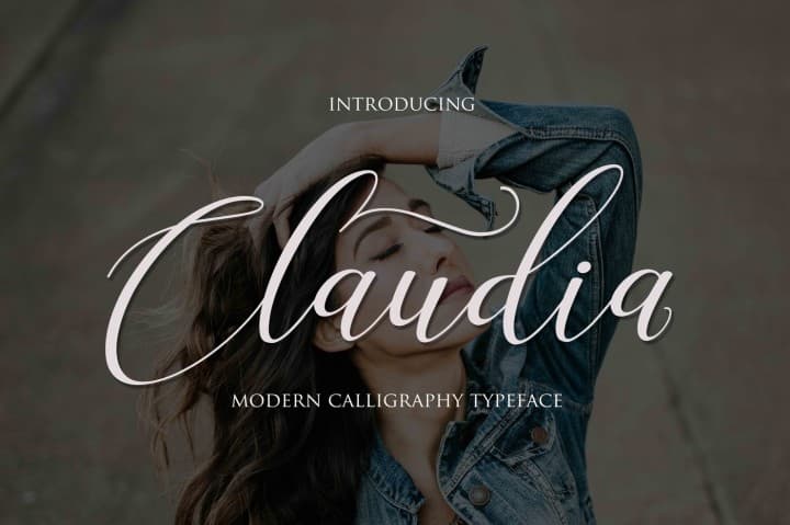 Claudia Script Font