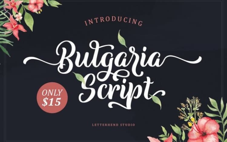 Bulgaria Script Font
