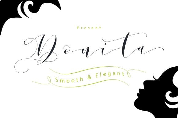 Donita Handscript Font