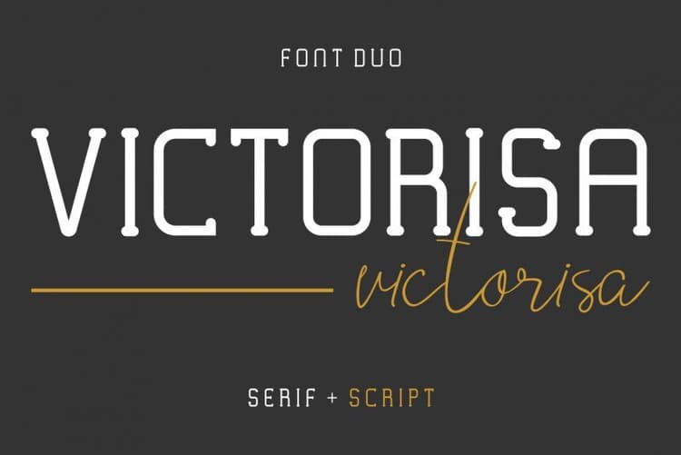 Victorisa Typeface