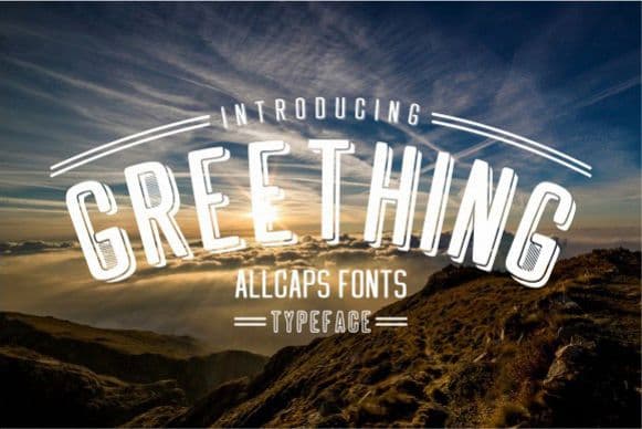Greething Sans Font