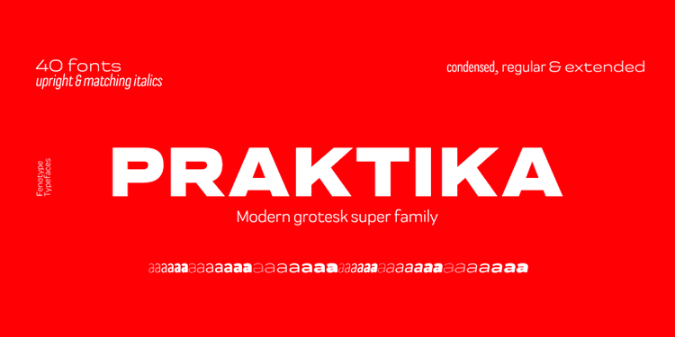 Praktika Font