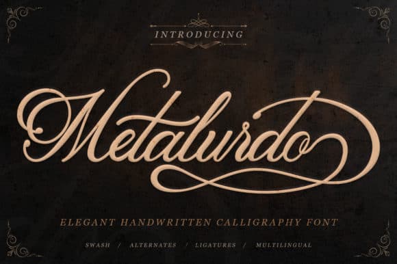 Metalurdo Script Font