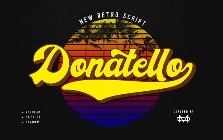 Donatello Script Font