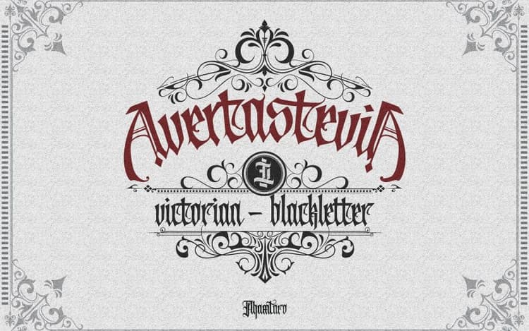 Avertastevia Gothic Font