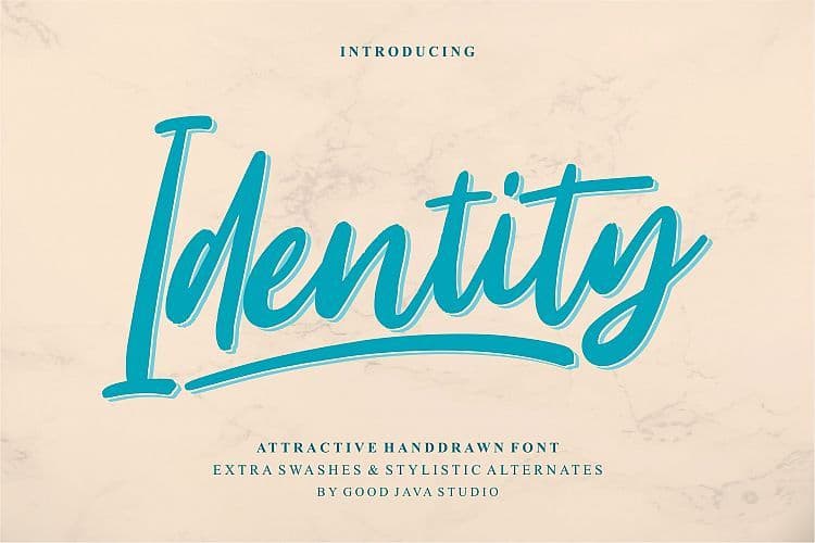 Identity Script Font