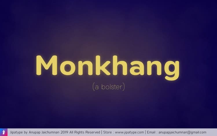Monkhang Font
