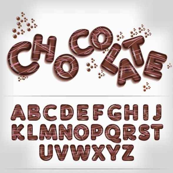 Chocolate Flavor Font