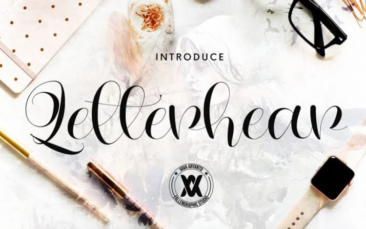 Letterhear Calligraphy Font
