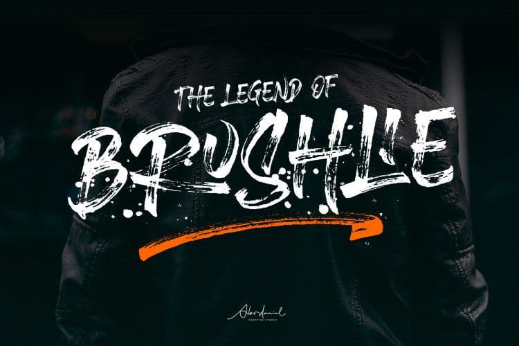 Brushlie Brush Font