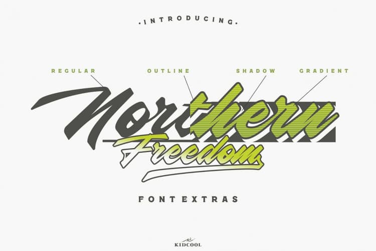 Northern Freedom Script Font