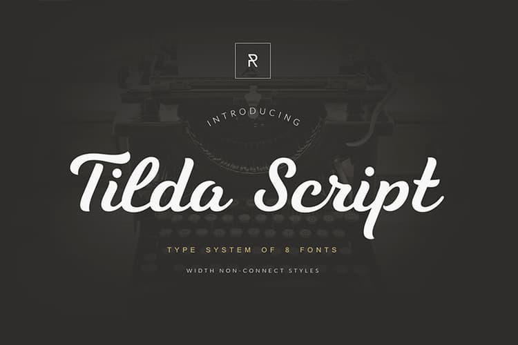 Tilda Script Font