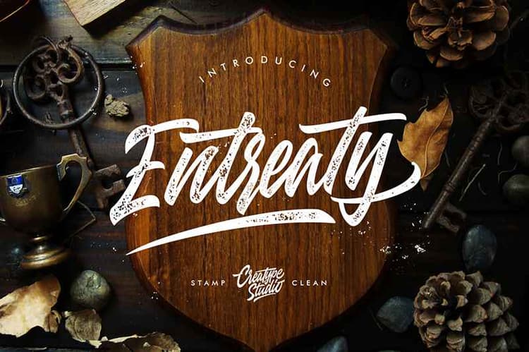 Entreaty Font Free