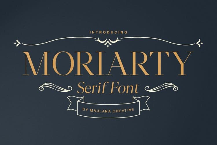 Moriarty Serif Demo Font