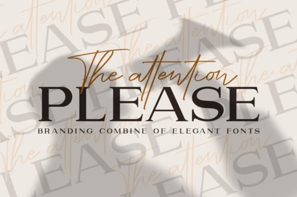 Attention Modern Font Demo