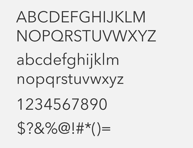 Avenir Next Font Family