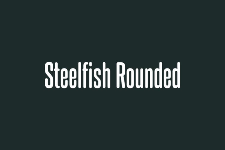 Steelfish Rounded Font Family