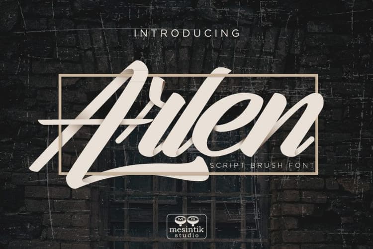 Arlen Script Font