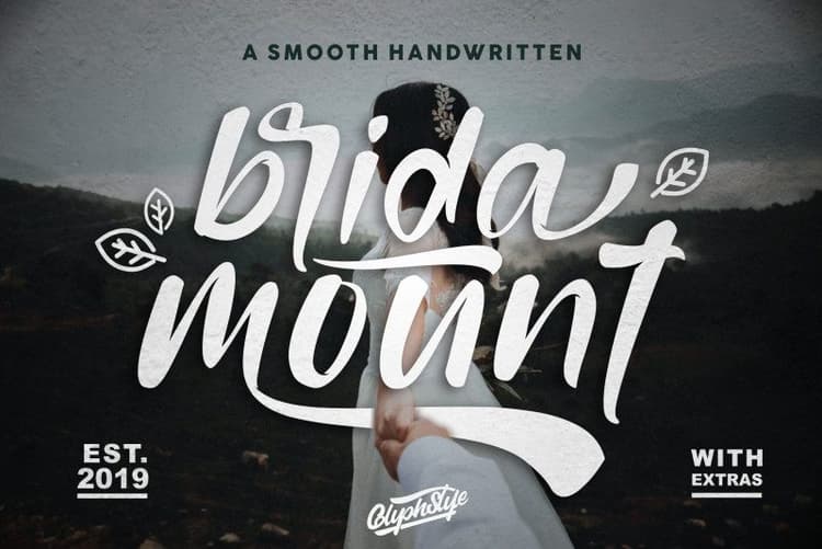 Bridamount Script Font