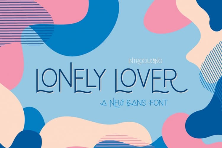 Lonely Lover Sans Font