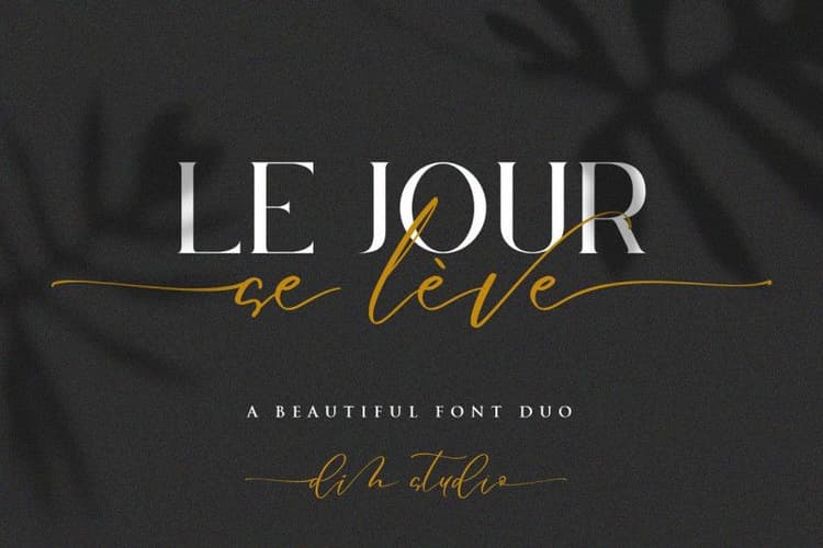 Le Jour Font Duo