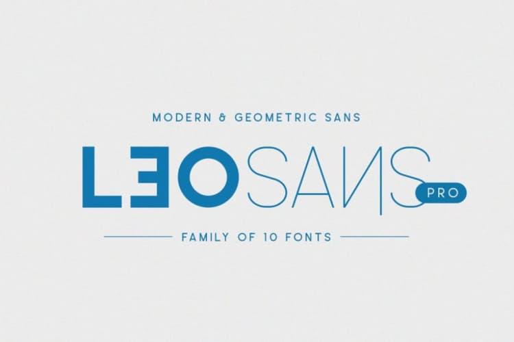 Leo Sans Pro Font