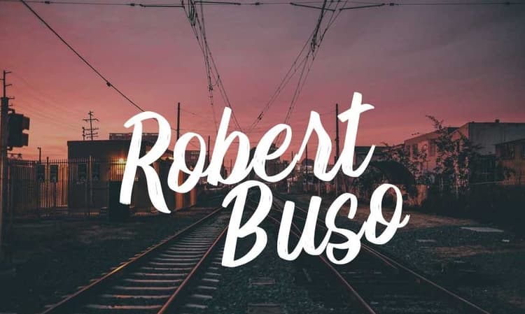 Robert Buso Brush Font