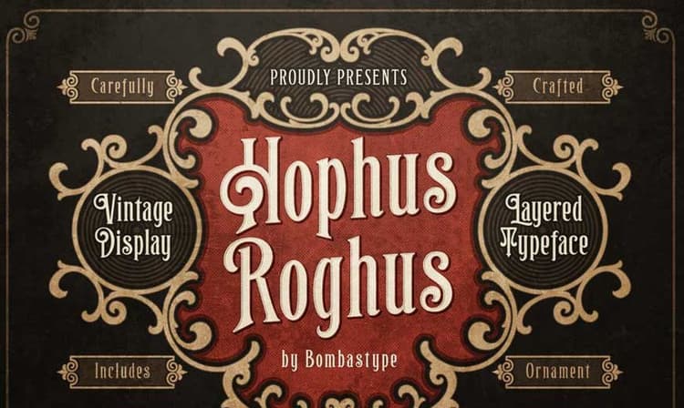 Hophus Roghus Font