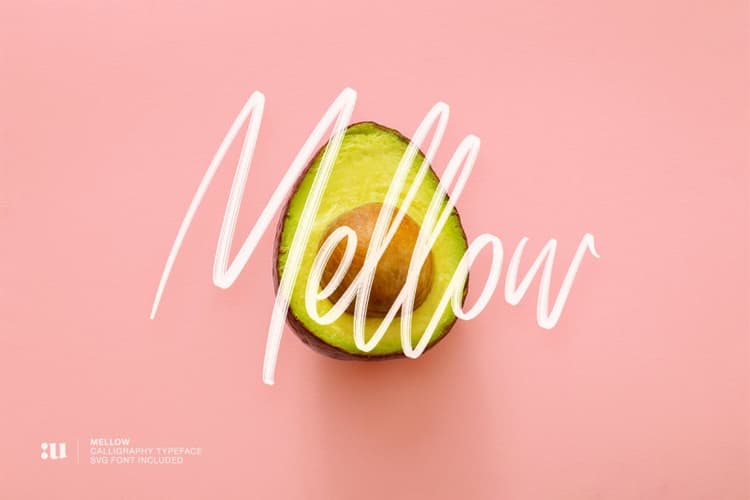 Mellow Brush SVG Font
