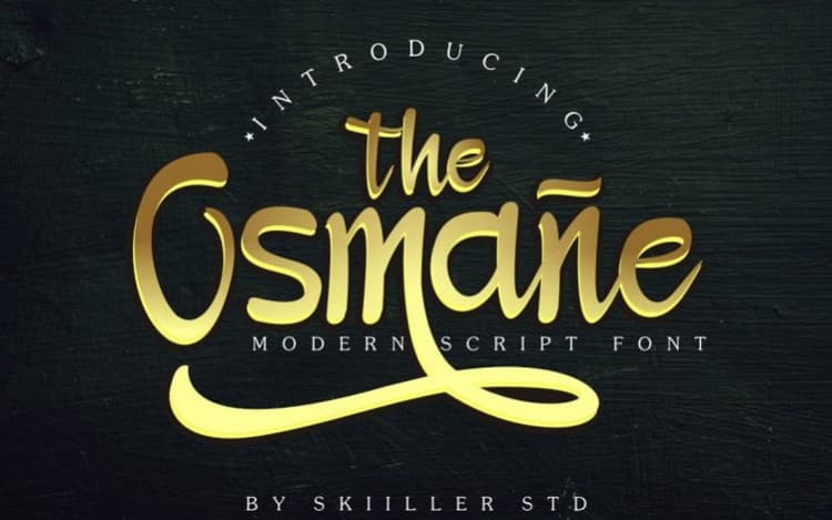 Osmane Script Font