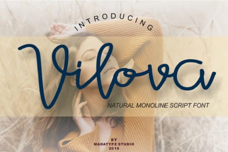 Vilova Script Font