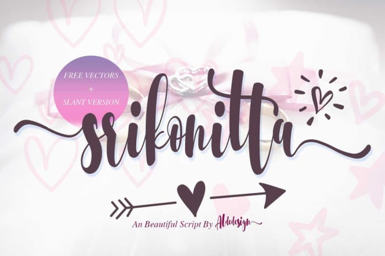Srikonitta Script Font