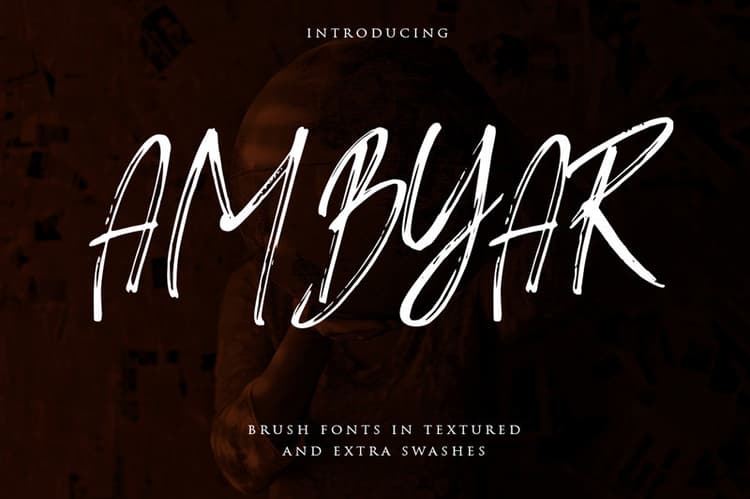 Ambyar Brush Font